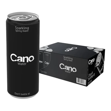 Cano Water Sparkling Ring Pull 24x330ml