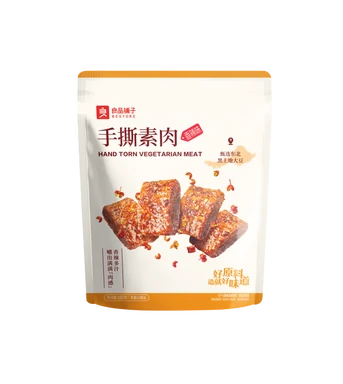 Bestore handgescheurd vegetarisch vlees pittige smaak 105g