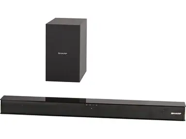 Sharp HT-SBW182 2.1 Slim Soundbar System and Wireless Subwoofer