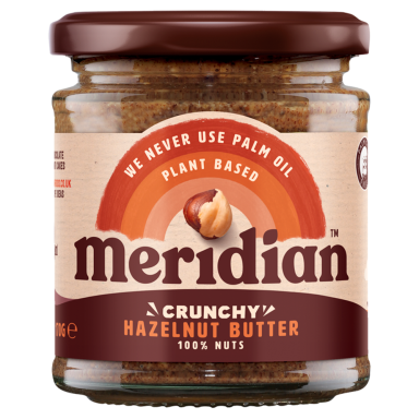 Meridian Hazelnut Butter Crunchy - 170G
