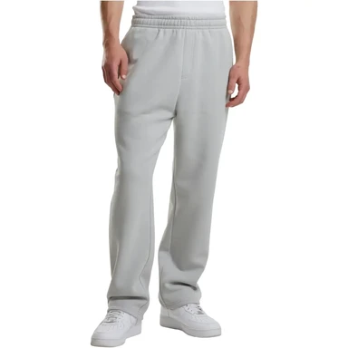 Urban Classics pluizige joggingbroek lichte asfalt XL