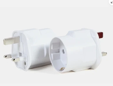 Cablexpert AC power adapter, EU Schuko socket to UK plug, 13 A | A-AC-EUFUKM-01 | Power adapter