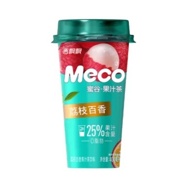 Xiang Piao Piao Meco Lychee and Passion Fruit Tea 400ml