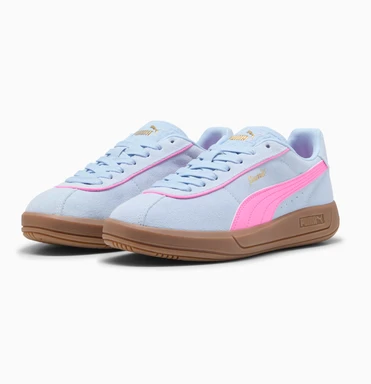 Puma Club Klassika Trainers - Haute Tropic/Pink Pixel/Puma Gold