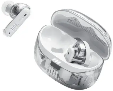 JBL TUNE BEAM 2 - True Wireless NC Ohrhörer, Geisterweiß