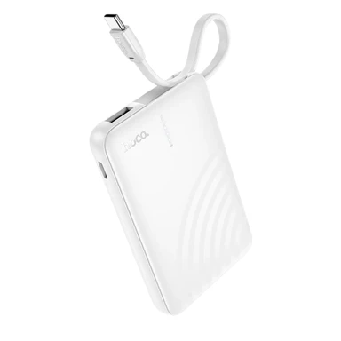 HOCO J134 5000mAh Power Bank- White