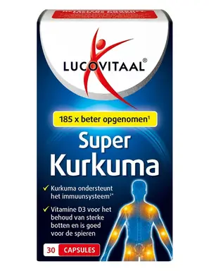 Lucovitaal Kurkuma X-tra Krachtig 30 capsules