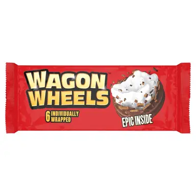 Burtons Wagon Wheels 6 Pack