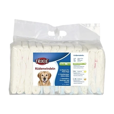 Jollypaw door Trixie Hondenbroeken Mannetje L/XL 12 stuks