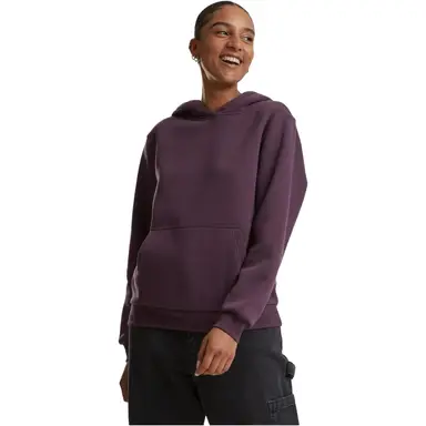 Urban Classics Ladies Fluffy Hoody Sweat & Fleece - Hoodies plumpurple L
