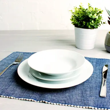 Sabichi 12Pc Day To Day White Dinner Set