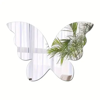 1pc PVC mirror sticker butterfly mirror sticker
