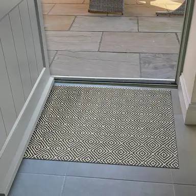 Washamat Mat Prague Charcoal 57x90cm