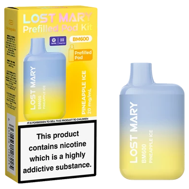 Lost Mary Bm600 Prefilled Kit Pineapple Ice
