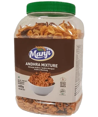 Manji Snacks Andhra Mischung 400 g