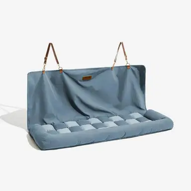 FUNNYFUZZY Reizen Kussen Veiligheid Achterste Stoel Grote Hondencar Seat Bed Groen Enkele Stoel