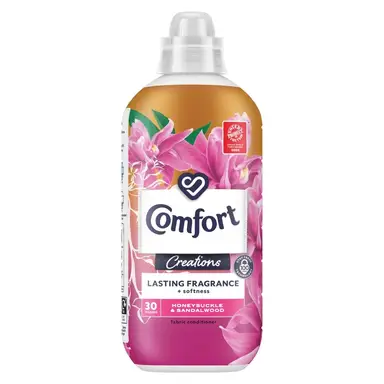 Comfort Creations Fabric Conditioner Honeysuckle & Sandalwood 30 washes 900 ml