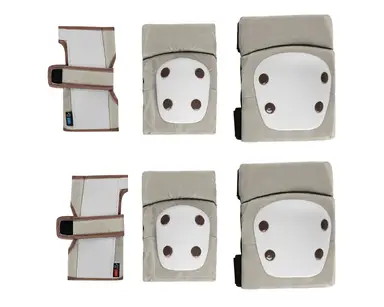 Kikka Boo Knee and Elbow Protection Set Beige