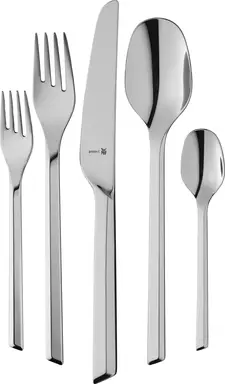 WMF Kineo Besteckset - 30-teilig, für 6 Personen - Messer + Gabel + Löffel