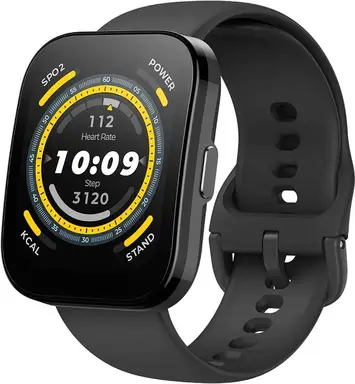 Amazfit Bip 5 4,85 cm (1.91") lcd 38 mm digitaal 320 x 380 pixels touchscreen zwart gps (satelliet)