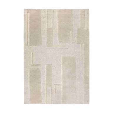 Louka Tapis ivoire 200 x 290 x 2 cm - épaisseur renforcée