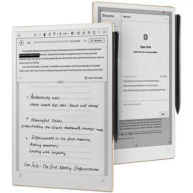 iFLYTEK AINOTE 2, tablette papier - 10,65 pouces, cahier numérique - 4,2 mm avec stylet, compatible ChatGPT et Google Play, prise de notes IA, transcription 16 langues