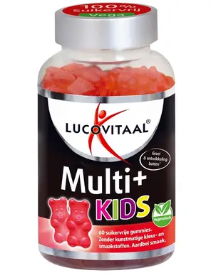 Lucovitaal Multi+ Vitaminen 60 Gummies Kids