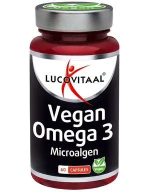 Lucovitaal Microalgen Vegan Omega-3 60 Capsules