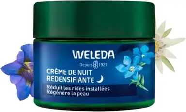 Weleda blauwe gentiaan & edelweiss verdichtende nachtcrème 40 ml