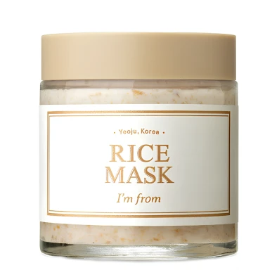 I'm From Reis-Maske mit 4,1% Reis aus Daocheng, reich an Vitaminen, für strahlende Haut und feine Poren 110g