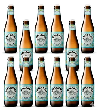 Lowlander 0.0% Witte Bier - 12 x 330 ml