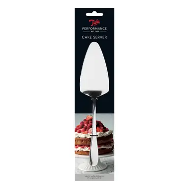 Tala Performance Stainless Steel Cake Server, Stainless Steel, Mirror Polish Finish, Dishwasher Safe, Metallic Silver