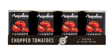 Napolina Chopped Tomatoes 24 x 400g