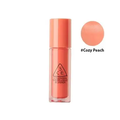 3CE 透明腮红 #COZY PEACH  温馨蜜桃 3g