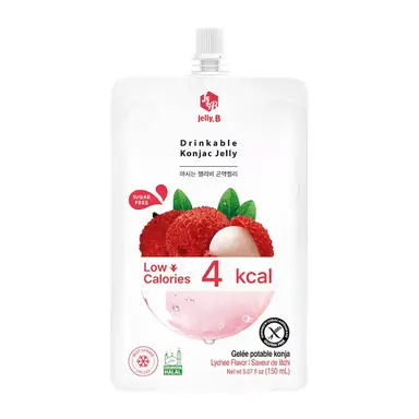 Jelly B Konjac-Kokosnussjelly Litschi 150ml