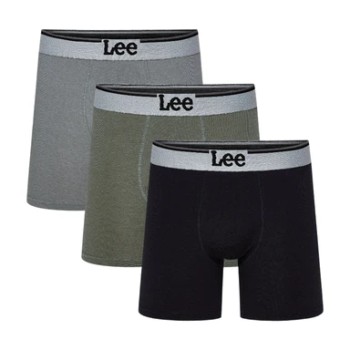 LEE TRUNKS Raymar piqueur-sak - medium - zwart/mercantile groen/grijs