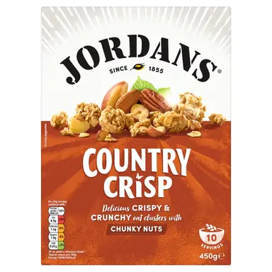 Jordans Country Crisp Chunky Nut Cereal 450g