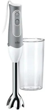 Braun MQ500 Staafmixer - 600W Vermogen - Garde Accessoire - Anti-Spat Ontwerp - Gemakkelijk Schoon te Maken