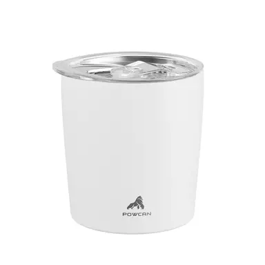 POWCAN by Meoky 8oz Milk Cup-White, New Year Sale , Top gift picks