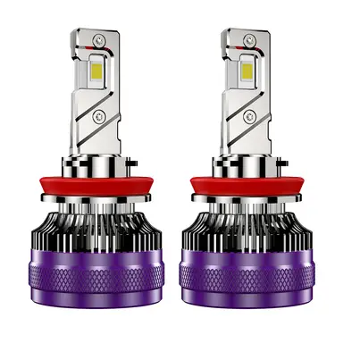 EndureLite K26 H8/H9/H11 20000 lm H11/H8/H9 LED-Lampen, Hochleistungs-Kit, 6000 K kaltweiß, IP68 wasserdicht, 2er-Pack