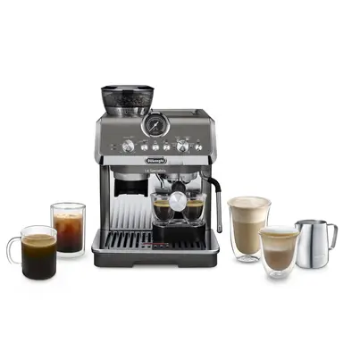 [Genießen Sie kostenlose Kaffeezubehör] De’Longhi La Specialista Arte Evo EC9255.T Siebträgermaschine Titan