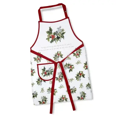 Portmeirion The Holly & The Ivy Cotton Apron – Single