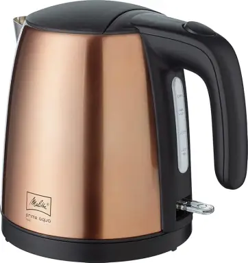 Melitta Prime Aqua Mini 1018-05 Wasserkocher Edelstahl Farb-Edition Kupfer 1,0 L 2200 W