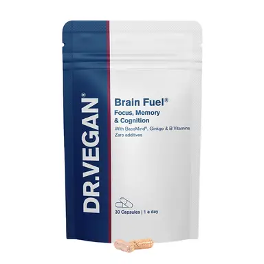 DR.VEGAN Brain Fuel Focus, Memory&Cognition - 30 Capsules