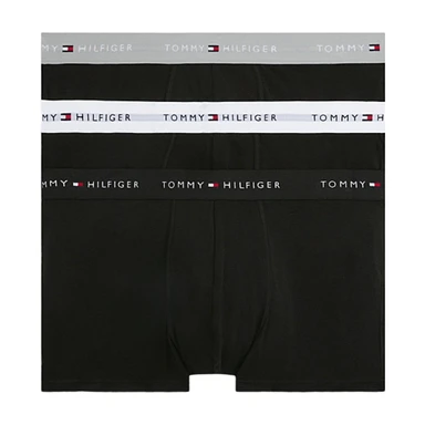 Tommy Hilfiger Lot de 3 boxers Gris chiné/Noir/Blanc - Taille S