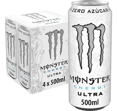 Monster Ultra White 4 x 0.5L