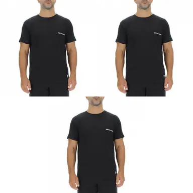 PIERRE CARDIN Lot de 3 T-shirts pour homme noir - Taille 2XL
