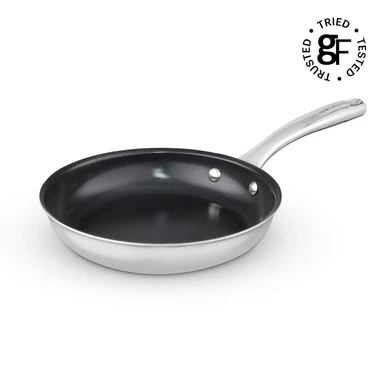 Good Food by Tower Tri-Ply 28cm Frying Pan, Induction Compatible, Stainless Steel