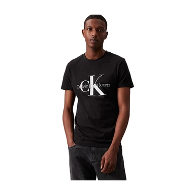 T-shirt Slim Monogram Calvin Klein - Noir S