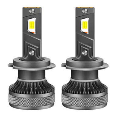 ENdureLite P3 H7 LED Nebelscheinwerfer-Birnen – 20.000 Lumen, 6000 K Kaltweißes Licht, IP68 wasserdicht, Effizientes Kühlsystem, 2er-Pack